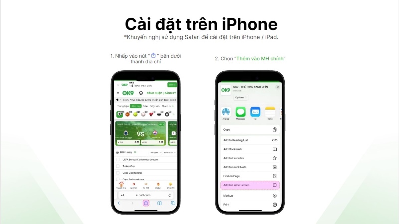 Hướng Dẫn Tải App OK9 Về Điện Thoại Chi Tiết 2 Hướng dẫn chi tiết tải app OK9 IOS